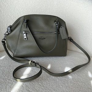 Coach Prairie Satchel in Olive Green